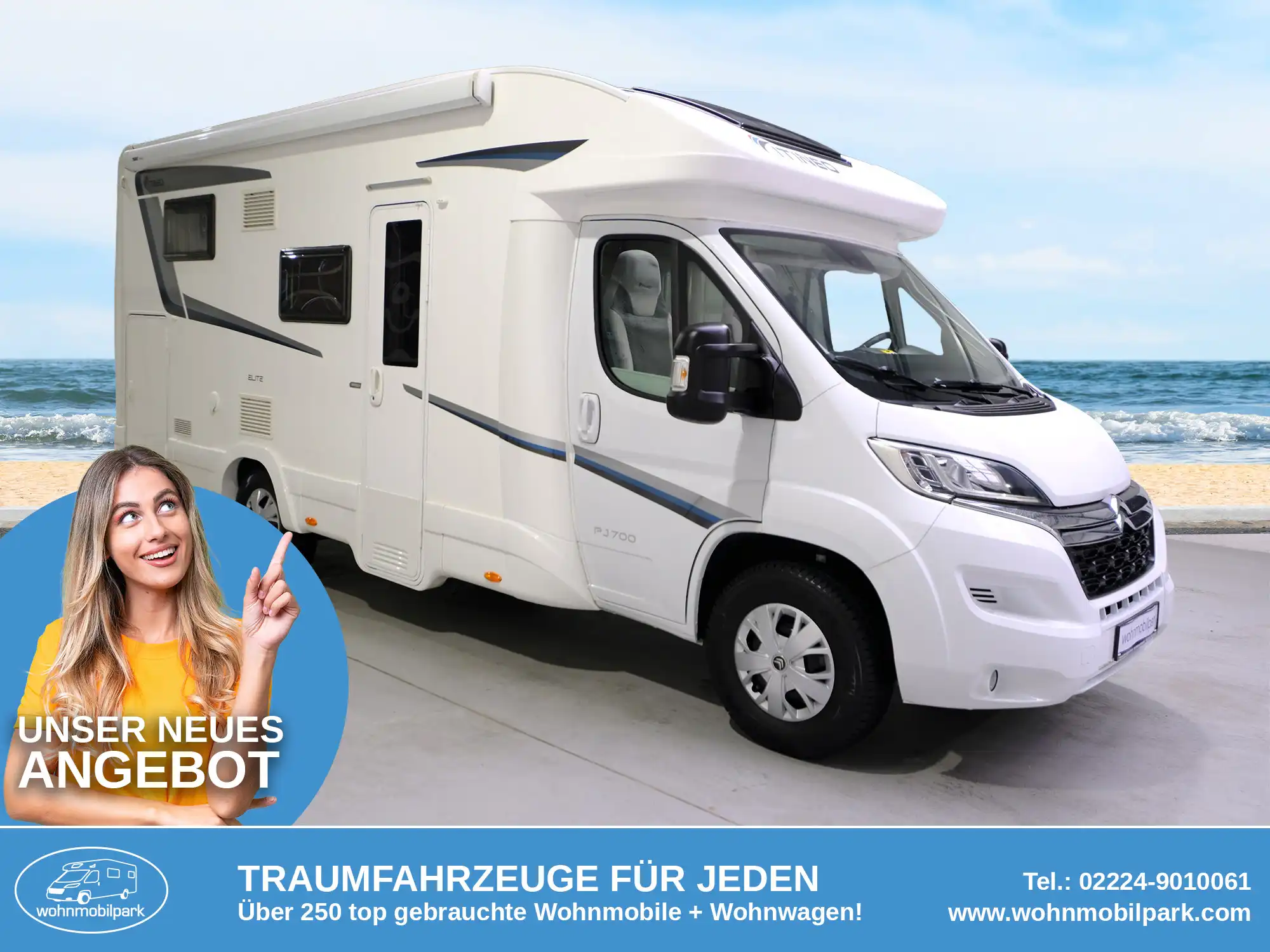ITINEO PJ 700 Elite Teilintegrierter gebraucht kaufen in Bad Honnef